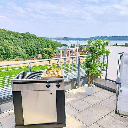 Seeblickapartment Fuer Bis Zu 12, Nuernberg & Schwabach In 30-35 Minuten Zu Erreichen, Sauna, Arbeitsplatz, Dachterrasse & Grill シュパルト エクステリア 写真