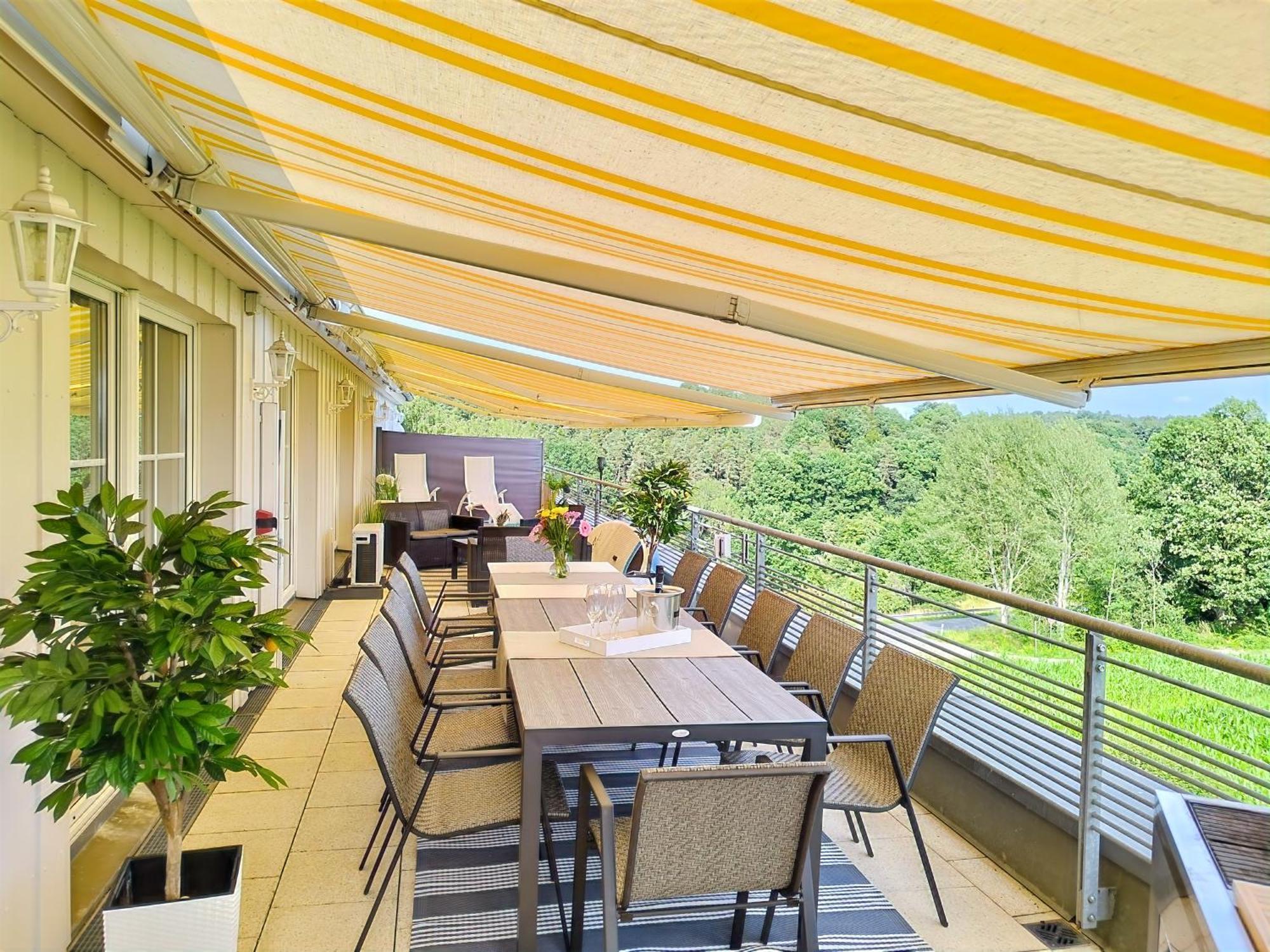 Seeblickapartment Fuer Bis Zu 12, Nuernberg & Schwabach In 30-35 Minuten Zu Erreichen, Sauna, Arbeitsplatz, Dachterrasse & Grill シュパルト エクステリア 写真