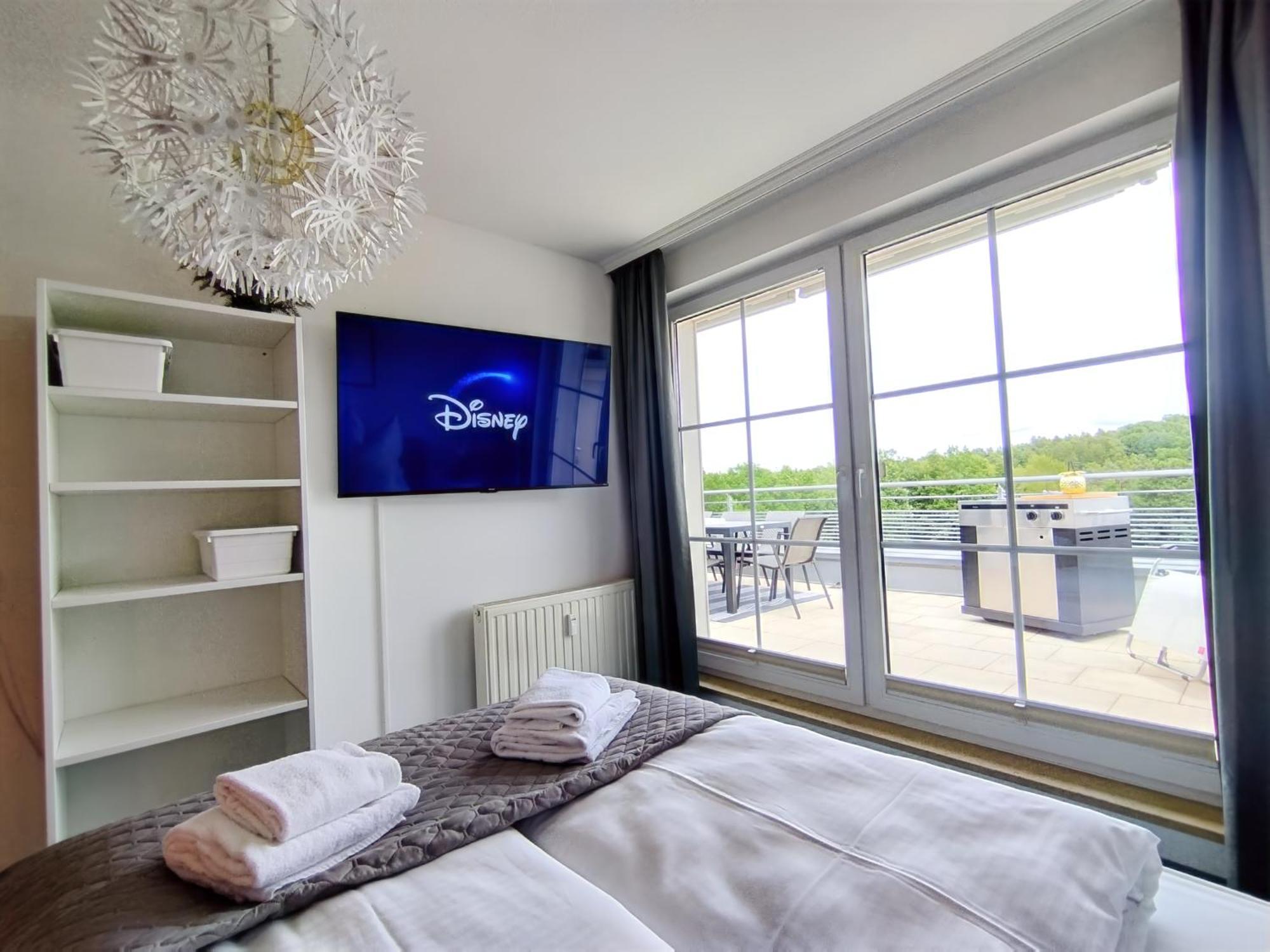 Seeblickapartment Fuer Bis Zu 12, Nuernberg & Schwabach In 30-35 Minuten Zu Erreichen, Sauna, Arbeitsplatz, Dachterrasse & Grill シュパルト エクステリア 写真